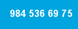 984 536 69 75 984 536 69 75